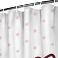 thumbnail image 3 of Waterproof Hello Kawaii Cat Cute Shower Curtain 36x72 Inch Polyester Unique Shower Curtain for Bathroom Hotel Home Bathtub Accessories Decor with 7 Plastic Hooks, 3 of 6