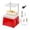 Red, variant on Dualoai Stained Glass Grinder Glass Grinding Machine for Processing Arts Home Studio Red