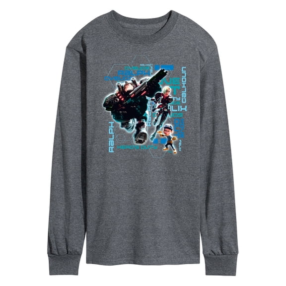 Disney Wreck It Ralph - Hero's Duty - Move Out - Men's Long Sleeve T-Shirt
