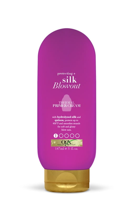 OGX® Protecting + Silk Blowout Thermal Primer Cream 5 FL OZ