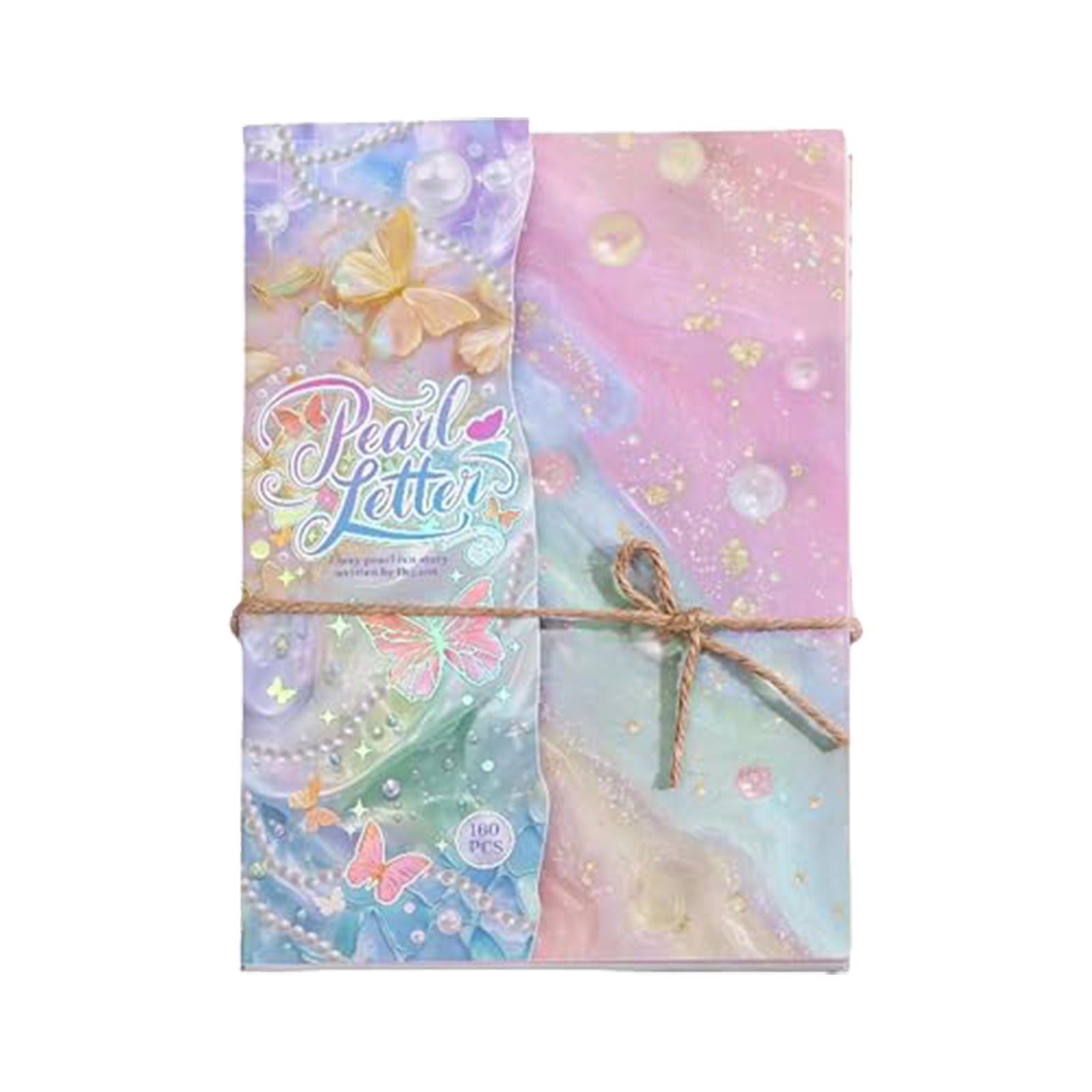 Pearlescent Scrapbook Paper Pack for Crafts and Projects – 160 Sheets of Floral Decorative Paper for Scrapbooking Card Making and DIY Use