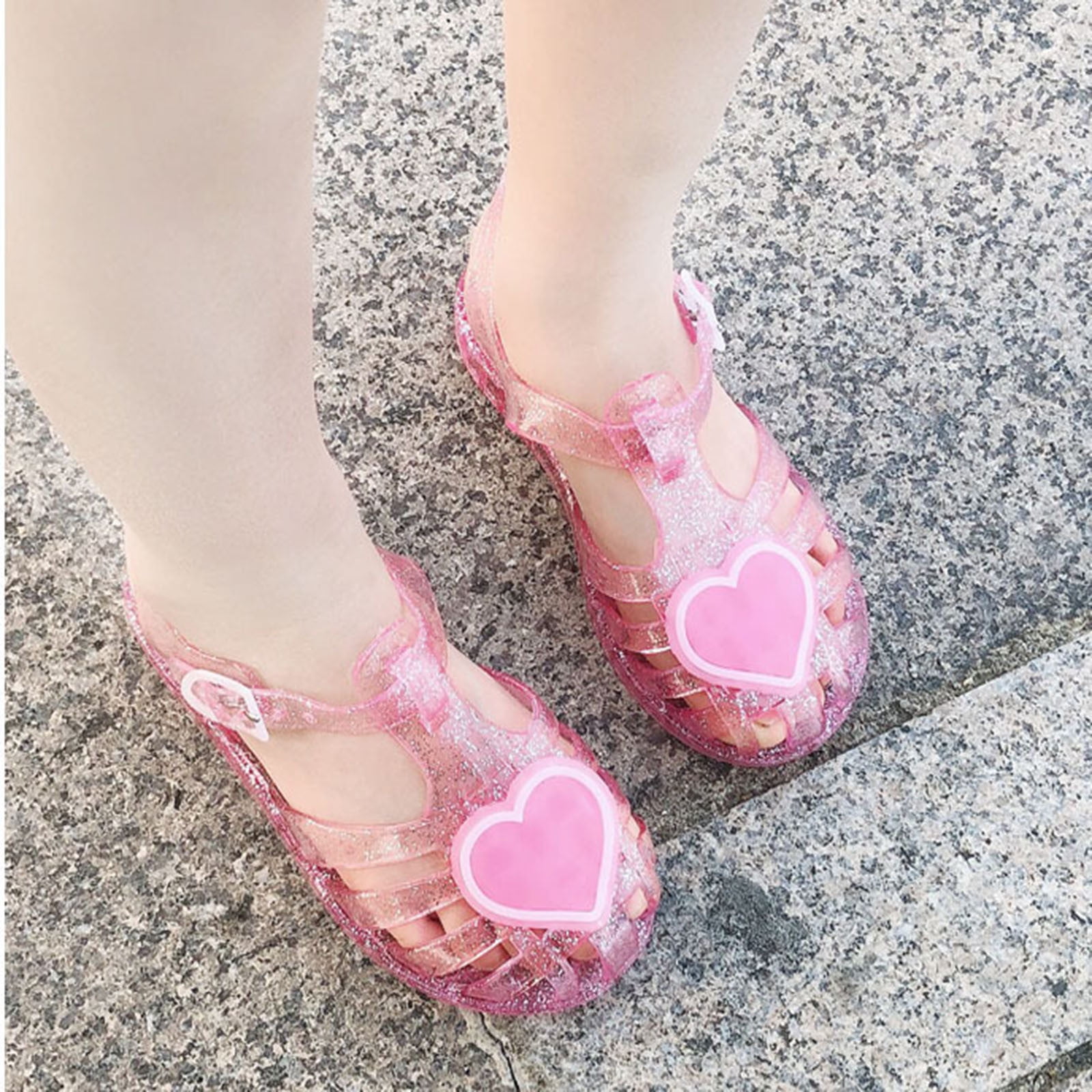 The Classic PInk Jelly Sandals- For Baby, Toddlers, & Little Girls – Dior  Valentina