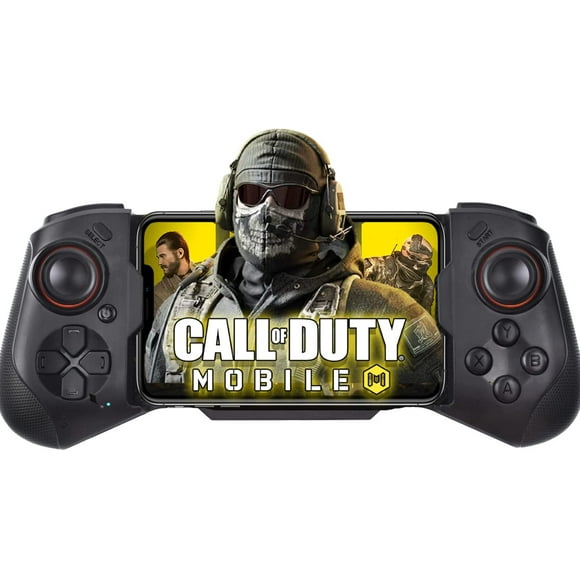 TRAHOO-Mobile Gaming Controller for iPhone iOS Android PC Wireless Gamepad Joystick for iPhone 14/13/12/X, iPad, MacBook, Samsung Galaxy S22/S21/S20, TCL, Tablet, PC - 18+ Hour Battery Life - COD Mob