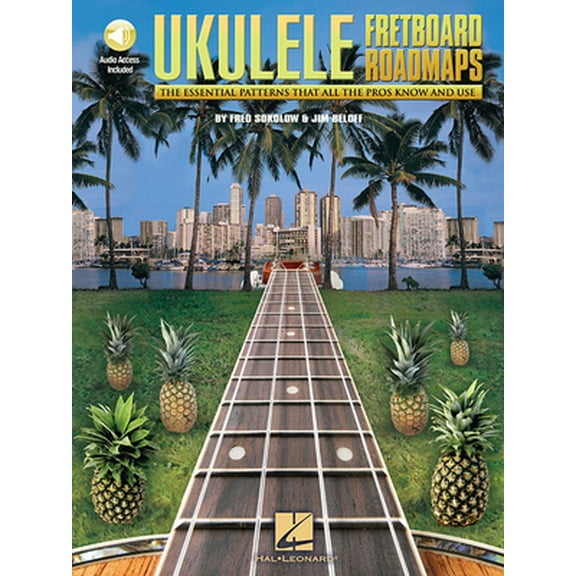 Pre-Owned Fretboard Roadmaps - Ukulele: The Essential Patterns That All the Pros Know and Use by Fred Sokolow | Sheet Music and TAB Instruction Book with Audio... (Paperback) 1423400410 9781423400417