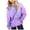 Dark Purple, variant on Gibobby Kids Hoodies Girls Cute Hoodies Cute Oversized Long Sleeve Drawstring Hooded Sweatshirt Gradient Teen Girls Pullover Tops(Purple,3-4 Years)
