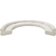 thumbnail image 5 of Meridian Furniture Bale 202" Cream Chenille Fabric 7 pc. Modular Sectional, 5 of 12