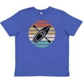 thumbnail image 3 of Inktastic Kayaking Retro Kayak Boating Youth T-Shirt, 3 of 5