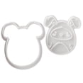thumbnail image 2 of Airle Cookie Cutter Cute Non Stick Plastic Happy Easter Party Biscuit Embossed Mold Stencil for Kitchen, 2 of 8