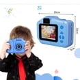 thumbnail image 2 of Cámara para niños 1080P Cámara de pantalla de 2,8 pulgadas Cámara para niños con tarjeta SD de 32 GB Cámara digital para selfies Cámara para niños de 3 a 12 años Niños y niñas Juguetes de, 2 of 5