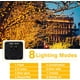 thumbnail image 3 of (1 paquete de 22M 200LED, blanco cálido) Luces solares de cadena, luces solares LED impermeables, 8 modos de luces decorativas impermeables, adecuadas para jardín, patio, fiestas de Navidad y bodas., 3 of 5