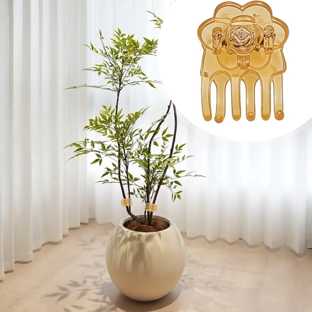 Plant Clips Set Secured Plastic Plant Clip 2026 New Plant Clips Multi Functional Support Clips for Greenhouse Vine Clips for Garden Use Flower Clips for Home Gardeners Vine Clips Plant Support Clips