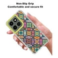 thumbnail image 2 of Rosebono Compatible With Motorola Moto G 2025 Case, Hybrid Dual Layer Graphic Design Pattern Heavy Duty Protection Case For Motorola Moto G 2025 (Colorful Mandala), 2 of 4