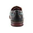 thumbnail image 5 of Ferro Aldo Men's 19312D Wing Tip Plaid Oxfords Dress Shoes w/leather lining, 5 of 6