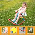 thumbnail image 4 of PLATPORTS Kids Rocking Horse Rocking Chair Seesaw: Safe Home Playground Backyard Equipment, Rocker Single Teeter Totter for Youth Junior Kids, 4 of 7