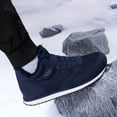 thumbnail image 3 of Men Fur Lined Outdoor Waterproof Work Shoes Hiking Winter Snow Boots Walking US, 3 of 6