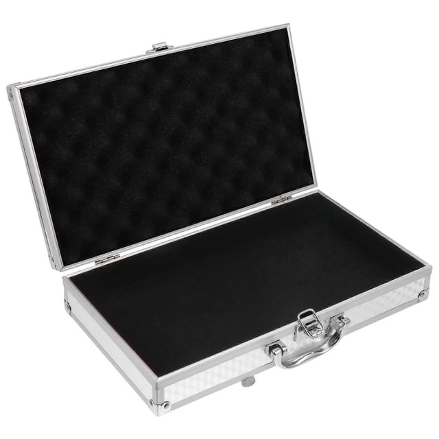 Aluminum Sound Cards Container Strong ABS Synthetic Material for Protection 35.00X20.00X7.00CM 1Pack