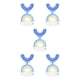 thumbnail image 2 of Ounissouiy Cepillo de en forma de U para niños de 2 a 6 años de edad, cepillo de de boca completa para bebés, limpieza Manual de Azul 5piezas Ounissouiy CBP188392, 2 of 6
