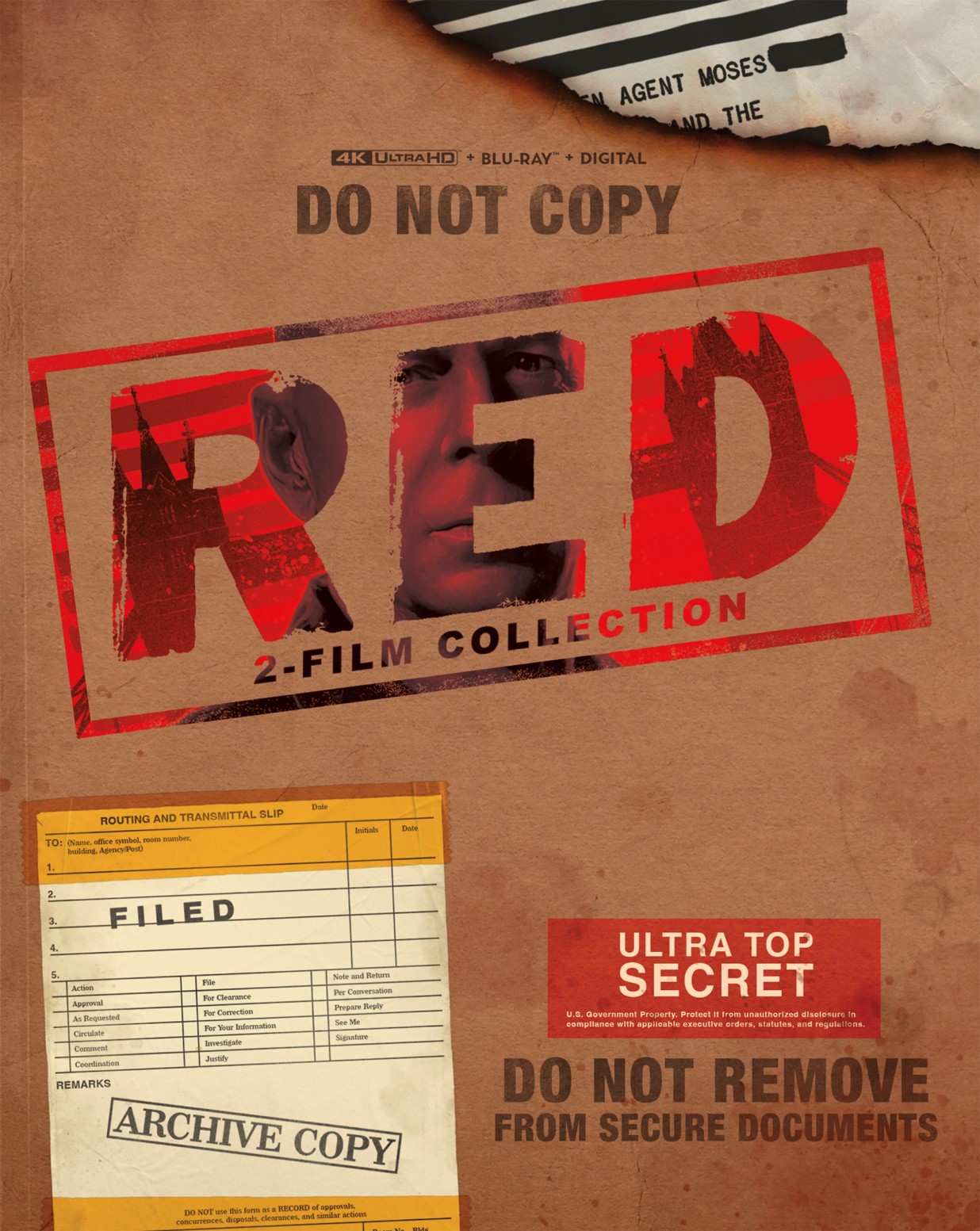 Red 1 &2 (Steelbook) (Walmart Exclusive) (4K Ultra HD + Blu-Ray + Digital Copy) - image 3 of 5