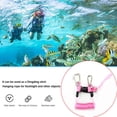 thumbnail image 3 of Diving Spring Rope Sturdy Convenient Reliable Flexible Fix Accessory Anti-lost Ropes Loss Proof Strap Safe Fixators for Cameras Orange, 3 of 6