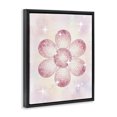 thumbnail image 2 of Stupell Industries Bohemian Dreamy Pink Disco Ball Flower Black Floating Frame Canvas Art, 17 x 21, by Lil' Rue, 2 of 8