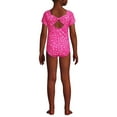 thumbnail image 2 of Lands' End Girls Cap Sleeve Portrait One Piece Swimsuit, 2 of 3