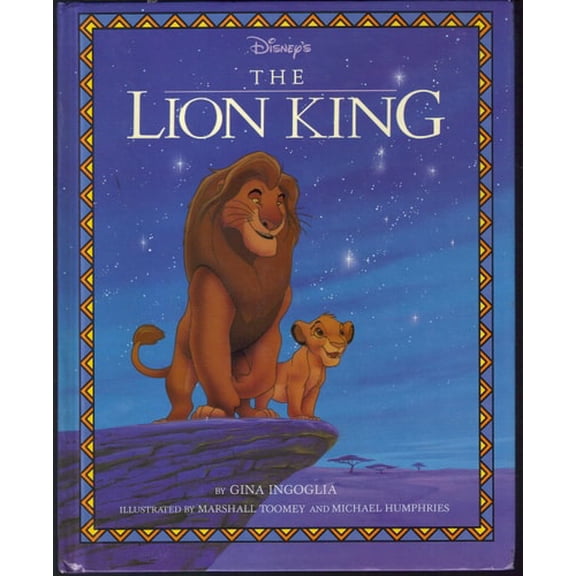 Pre-Owned Disney's the Lion King, 9781562826284, 156282628X, Hardcover, First Edition edition