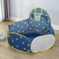 thumbnail image 3 of Tienda de campaña para niños, cápsula espacial, bolsa mongola con cielo estrellado, juguete para bebé, piscina de bolas, casa de juegos, tienda de campaña interior, juego de tiro de tres piezas, 3 of 6