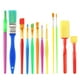 thumbnail image 1 of 12pcs Pinceles Pinceles Bristle Arte Cepillo Arte Dibujo Pen Pintura Pintura Pincel, 1 of 6
