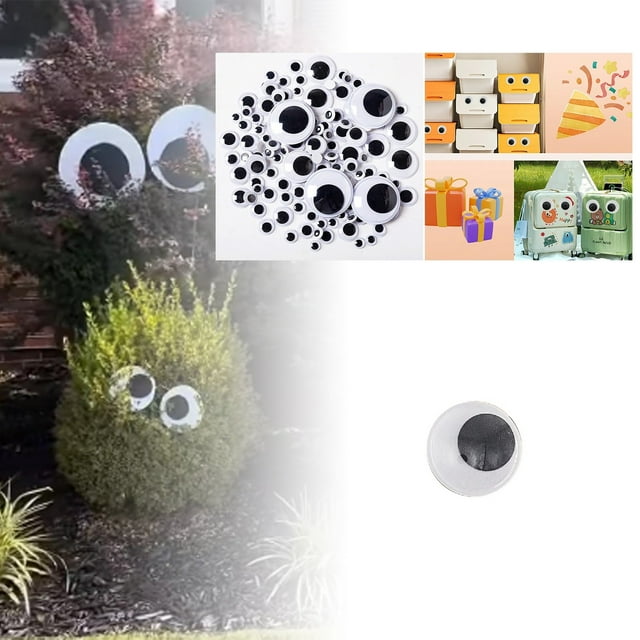 Halloween Bush Eyes Big Bush Eyes Halloween Bush Glowing Eyes Big Bush Eyes Self Eyes For Handmade DIY Crafts Decorations Cute Stickers for Kids Random Sticker Packs Baby 6-12 Get Fresh Stickers Food