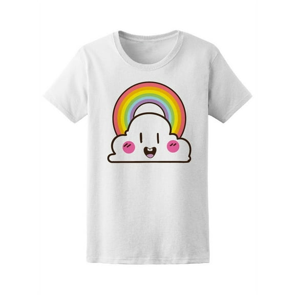 Cute Happy Cloud Tee Women's -Image by Shutterstock