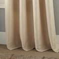 thumbnail image 3 of Nanshing Jasmine Grommet Top Light Filtering Single Curtain Panel, Ivory, 54 x 84", 3 of 3