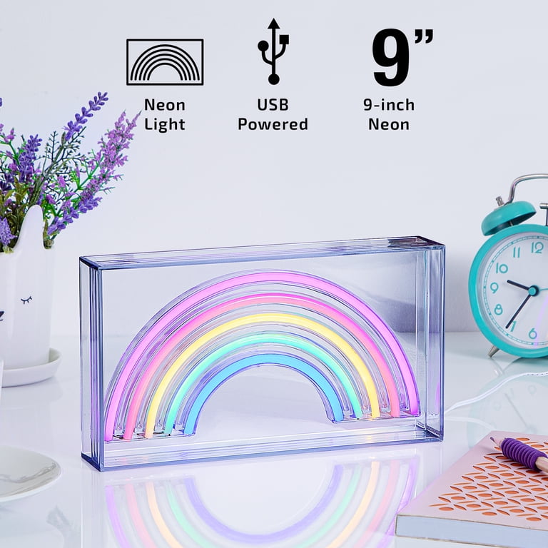 BrightSide Rainbow Neon - LED Lights - USB-Powered - Walmart.com