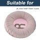 thumbnail image 4 of Almohadillas para los oídos de cuero proteico con espuma viscoelástica para JBL JR300 T450BT T500BT Tune600, 4 of 9