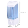 thumbnail image 2 of unbranded 1Ud De Champú Para Pared Azul Recargable Ideal Para Gel Y Lociones En Baños, 2 of 7