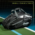 thumbnail image 2 of Franklin Sports Pro Pickleball Paddle Bag - Portable Racket Case - Black, 2 of 11