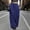 *Blue, variant on ClodeEU Women's Pleated Waist Wide Leg Pants Outdoor Pants, Solid Color Fashion Casual Trousers Black,Womens Plus XL