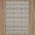 thumbnail image 2 of Mohawk Home Taos Geometric Outdoor Area Rug, Dark Grey, 5' 3" x 7' 6", 2 of 8