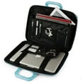 thumbnail image 4 of Versatile Daily Commute Slim Light Durable Spill Scratch Resilient Briefcase Messenger Bag for 12 inch Laptops, Smart Pads, 4 of 8
