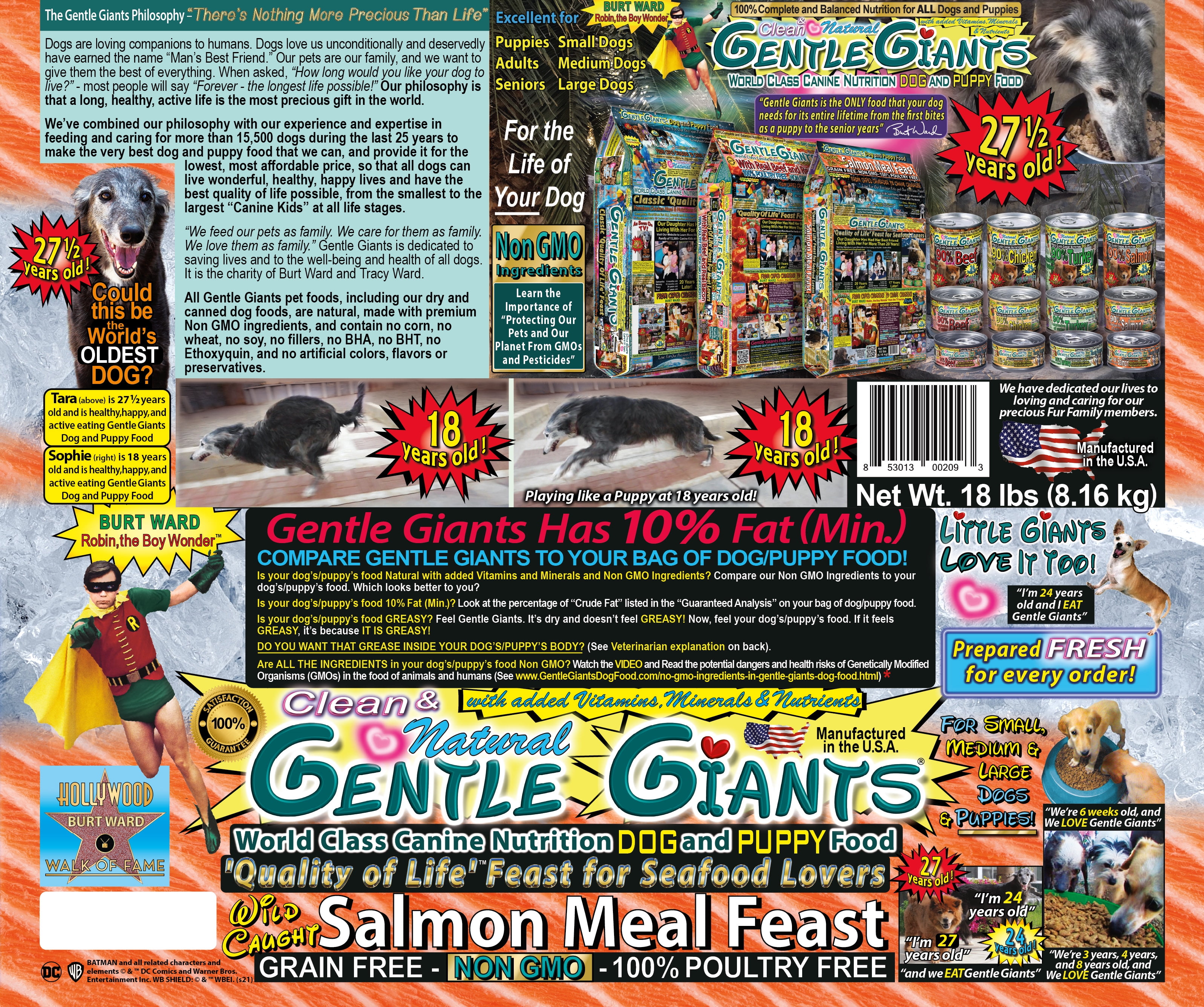 Gentle top giants salmon