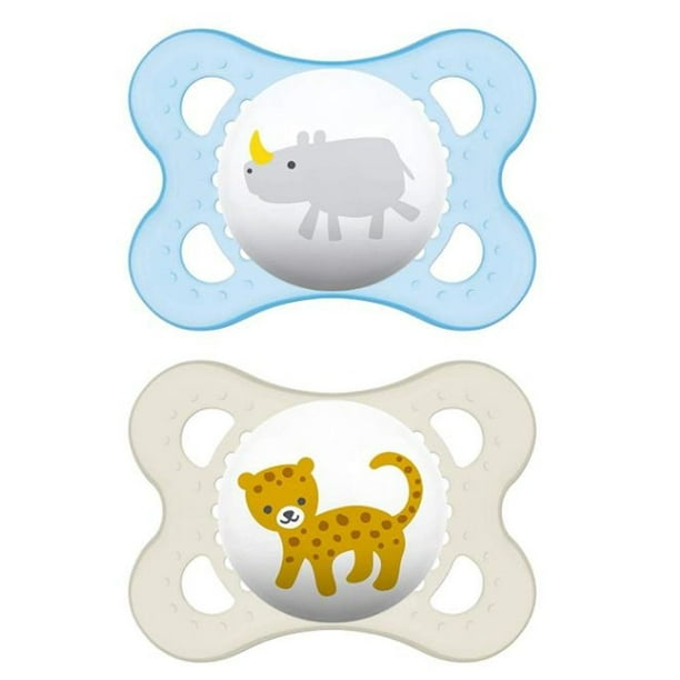 Mam Boys' Animal Pacifiers, 06M