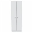 thumbnail image 3 of Pemberly Row 70" Modern Engineered Wood Storage Pantry Cabinet in White, 3 of 8