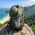 thumbnail image 6 of Solar Fan Sun Hat With Full Mosquito Net Face Shield, UV Blocking Neck Flap Breathable Cooling Headwear For Fishing Gardening Hiking Yard Work(Army Green), 6 of 6