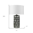 thumbnail image 3 of Vallin 1-Light Black Gold Table Lamp, 3 of 8