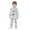 a-Blue4874, variant on VNKIDY Women Family Matching Fashion Pajama Set With Ribbon Prints Long Sleeve Lapel Button Down Top Loose Fit Pants For Home Relaxing Fashionable Set