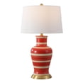 thumbnail image 5 of JONATHAN Y Julian 29" Traditional Classic Ceramic Urn LED Table Lamp, Red/Beige, JYL4026K, 5 of 7