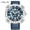 SilverShellBlueFaceBlueRibbon, variant on Watch Men's Outdoor Sports Black Warrior Camouflage Army Style Watch Waterproof Quartz Watch