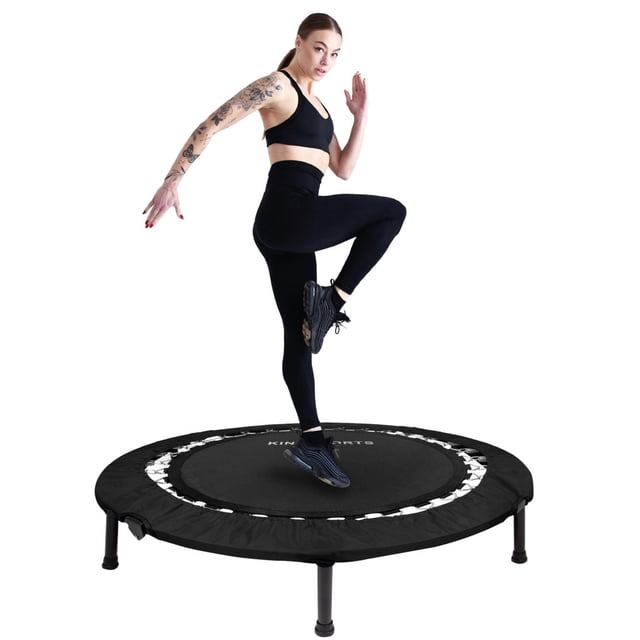 Trampolin Fitness Brincolín KingSports Ejercicio Aerobico 48in Plegable