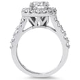 thumbnail image 4 of Pompeii 2Ct Diamond Engagement Ring 14k White Gold Lab Grown (G/H,VS), 4 of 7