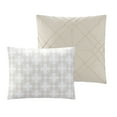 thumbnail image 2 of Grace Living Ensemble de Couette en Polyester Fitzgerald - Plissée, Couleur Neutre Unie, 2 of 6