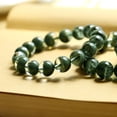 thumbnail image 2 of Natural Brazilian Green Phantom Quartz Bracelet for Men & Women, Gift for Luck & Prosperity, 2 of 3